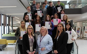 SCOTS pupils receive their certificates