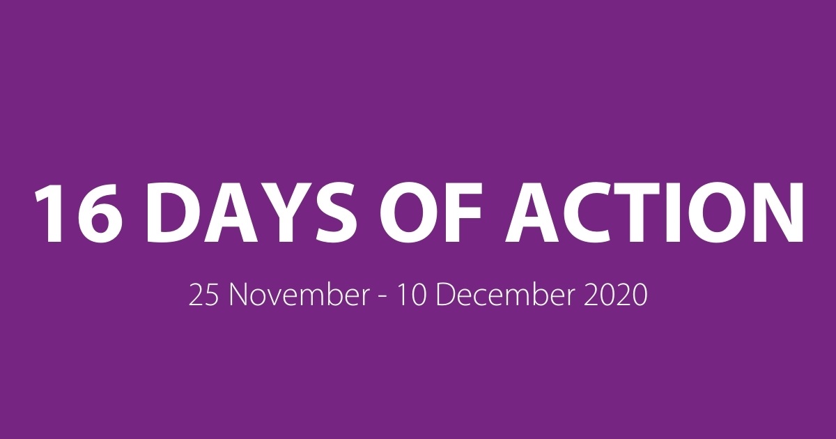 16 Days of Action 2020