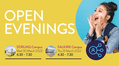 Falkirk Campus Open Evening 2022