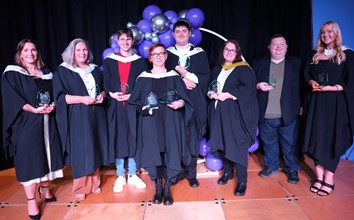 FVC graduation prizewinners celebrate at Falkirk ceremony