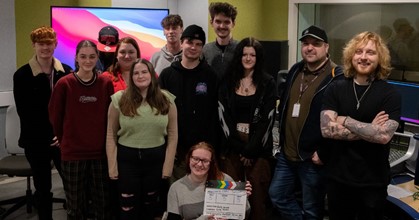 Creative Industries students help Voice winner to record single