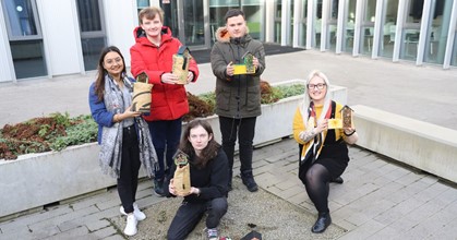 Courtyard creations for Falkirk Campus open space