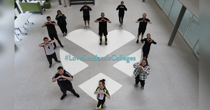 National launch of the #LoveScotlandsColleges campaign