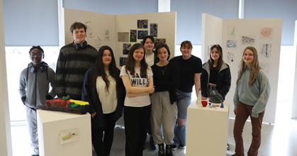 Art Exhibition and Fashion Show – a fitting end to creative course