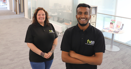 New FVSA President and Vice President start work