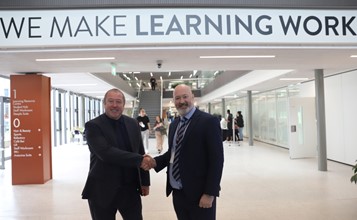 New Minister for Higher and Further Education visits Falkirk Campus