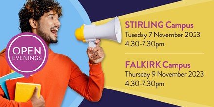 Falkirk Campus Open Evening 2023