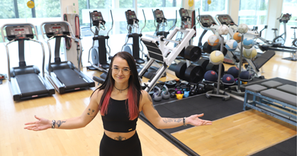 Jade fits the bill at Alloa gym